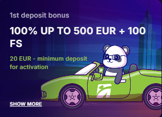 FastPay Casino 100% up to 500 EUR + 100 FS & 75% up to 50 EUR 1