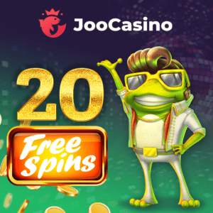 JOO CASINO 20 FREE SPINS BONUS
