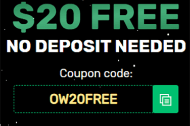 Ozwin Casino $20 FREE CHIP Code 1