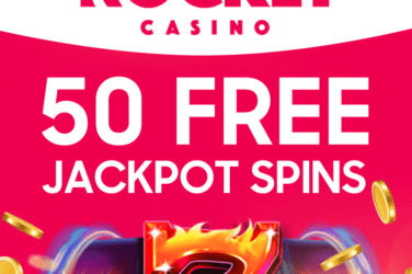 Casino Rocket EXEXLUSIVE 50 FREE CHIP SPINS Bonus 1