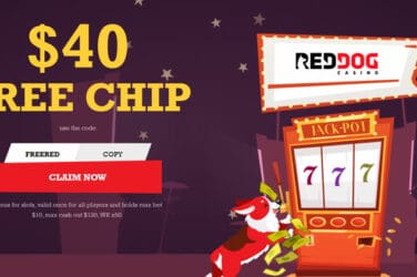 Red Dog $40 free chip [month] [year] 5
