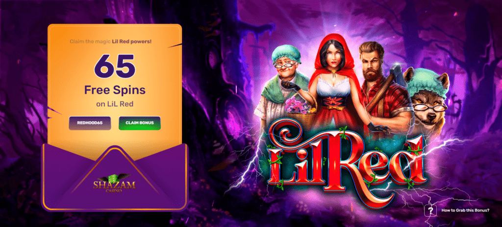 Shazam 65 FREE SPINS - NO DEPOSIT BONUS 3 Shazam casino 65 free spins no deposit bonus