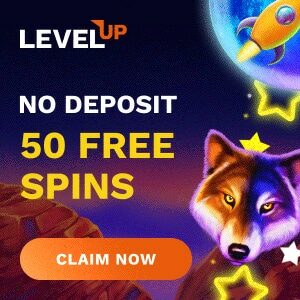 Level Up Casino No Deposit Bonus: 50 FREE SPINS! PROMO CODE: CBC1000 7