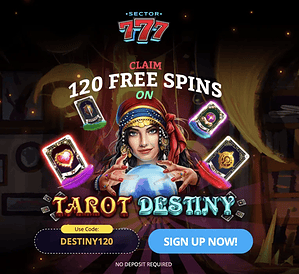 <strong>Sector 777 Casino 120 FREE SPINS– NO DEPOSIT BONUS (+4 bonuses )</strong> 4