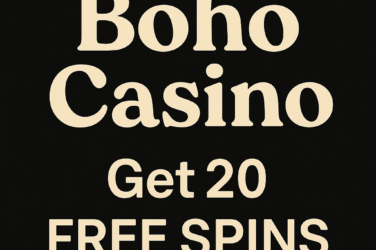 Boho Casino 20 free spins no deposit bonus