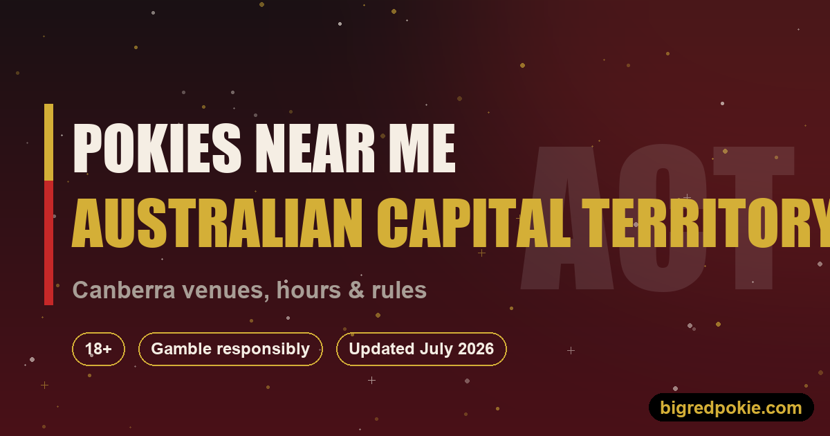 Pokies Near Me in Canberra: Club Venues and the No-Pokies Casino 3