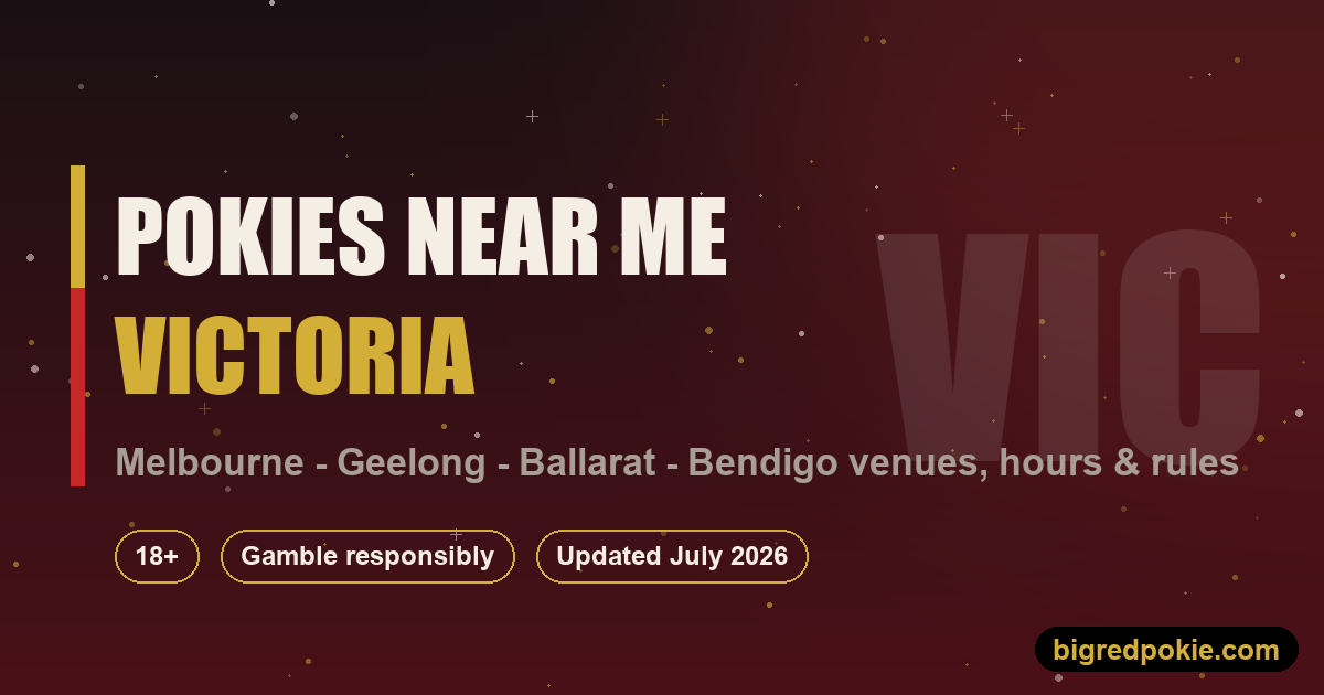 Pokies Near Me in Victoria: Crown Melbourne and the 105-Machine Rule 4