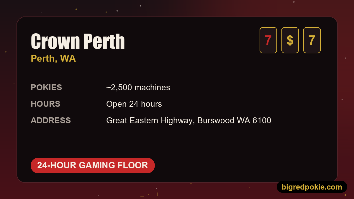 Pokies Near Me in WA: Crown Perth Is the Only Venue - Here's Why 4